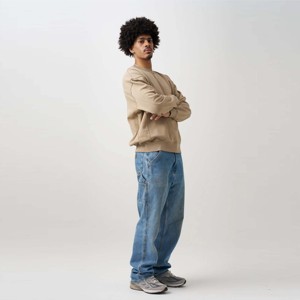 เสื้อสเวตเตอร์คอกลมขนแกะรุ่นเฮฟลีซสำหรับทุกเพศ-นุ่มและอบอุ่นเหมาะสำหรับฝังรากลึกในอากาศหนาวและชุดลำลอง - Product Image 2