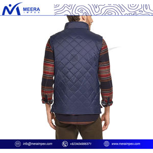 Chaqueta acolchada sin mangas con aislamiento para hombres de moda, cálida e impermeable, ideal para uso al aire libre e informal - Product Image 4