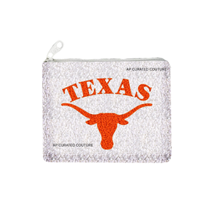 กระเป๋าใส่เหรียญลูกปัดสั่งทำพิเศษ ส่งตรงจากโรงงาน ดีไซน์หรูหรา ขนาดเล็ก ทันสมัย เหมาะสำหรับวันแข่งขัน ปี 2026 พร้อมซิปปิดและหูหิ้วนุ่ม - Product Image 1