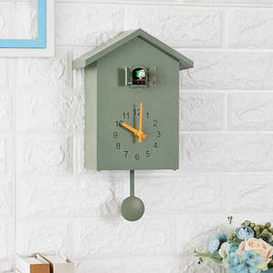 Horloges à coucou en quartz à affichage simple, motif élégant, Relojes De Cuco De Cuarzo - Product Image 3
