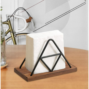 Porte-serviettes Design moderne Vaisselle en bois Porte-serviettes Usage domestique Cuisine et table Décoration et accessoires de table - Product Image 3