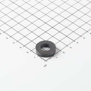 Magnete ad anello in ferrite Ø20xØ10x4,5mm - Product Image 1
