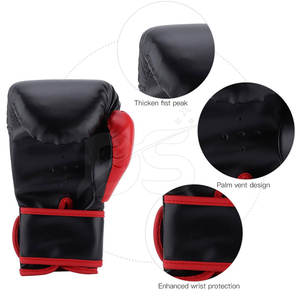 Custom Made Leather <b>Boxing</b> Gloves-Lightweight Waterproof UV <b>Protection</b> High Quality Training Gloves Customized Logo Multiple - Product Image 3