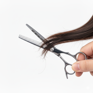 Ciseaux professionnels pour éclaircir les cheveux, en acier inoxydable, ciseaux texturisants pour barbier, pour utilisation en salon - Product Image 2