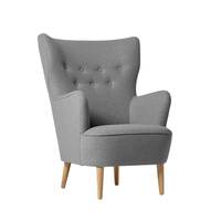 Ensemble de chaises de canapé d'invité d'intérieur de Style minimaliste avec rembourrage en mousse douce, Style moderne, achat en gros