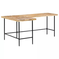 Nouveau design moderne : bureaux modulaires extensibles en fer, armoires de salon, bureaux informatiques, table console