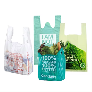 Proveedor de Vietnam Venta al por mayor OXO + PLA Camiseta biodegradable Envasado de alimentos Bolsa de compras para envasado de alimentos - Product Image 6
