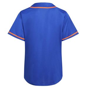Camiseta de Béisbol Transpirable de Alta Calidad al por Mayor, Secado Rápido, Personalizada, Unisex, Ropa Deportiva para Equipos, 100% Poliéster, Ropa de Entrenamiento para Hombre - Product Image 2