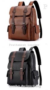 Mochila de cuero artesanal para viajes, bolsa segura, precio al por mayor, negocio clásico hecho a mano, descuento directo de fábrica a granel - Product Image 5