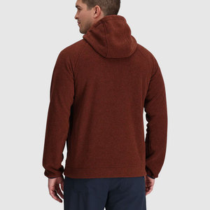 Sweat à capuche épais et chaud pour homme, style patchwork, avec poches et fermeture éclair quart, idéal pour le snowboard et le ski en hiver 2026 - Product Image 3