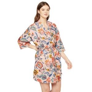 New Traditional 2024 Night Wear <b>Pyjama</b> Set <b>Pyjamas</b> Dress Sleepwear Printed Kimonos - Product Image 2