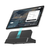 Tableta Android de 10.95 Pulgadas para Hotel con Base de Carga, Sin Cámara, NFC, Tableta PC para Servicio a Huéspedes, ODM OEM