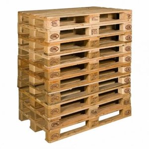 Paletas de madera de doble cara certificadas por EPAL, paletas europeas duraderas para uso industrial, entrada de 4 vías, envío internacional - Product Image 6