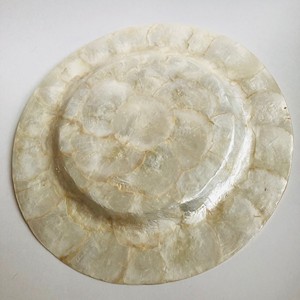 Plato de presentación de concha de capiz al por mayor, buena elección, mantel individual con incrustaciones de MOP, precio económico de proveedor directo - Product Image 5