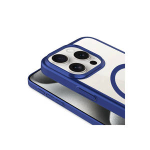 Coque de protection mate en PC rigide compatible MagSafe Netzy pour iPhone 15 Pro Max avec recharge sans fil - Product Image 6