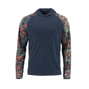Chaqueta de caza de caparazón blando Cordura transpirable para hombre, sudaderas con capucha de camuflaje con protección UV para actividades al aire libre - Product Image 4