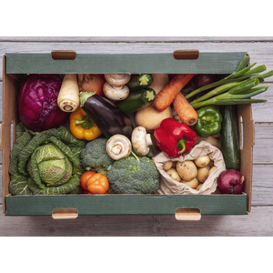 กล่องใส่ผักและผลไม้ลูกฟูกรีไซเคิลได้เป็นมิตรต่อสิ่งแวดล้อมกล่องสำหรับผลิตในฟาร์ม - Product Image 1