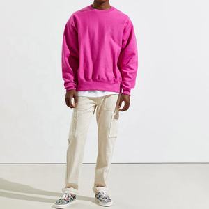 OEM-Sudadera de cuello redondo para hombre y mujer, de algodón 100%, con Logo personalizado, de gran tamaño - Product Image 2