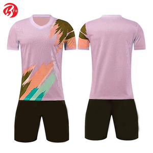 Vente en gros 100% polyester France maillots de football à la mode équipe porter uniforme et accessoires de vêtements de sport - Product Image 5
