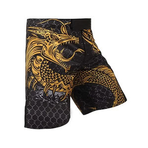Diseña tu propia lucha Mma pantalones cortos sublimados al por mayor ropa de entrenamiento hombres todos los colores modelo 2024 Mma pantalones cortos - Product Image 1