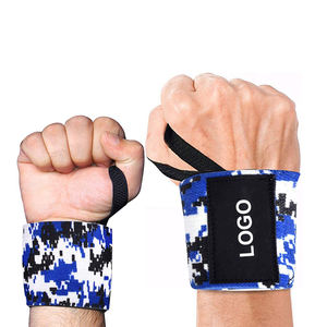 GAF Powerlifting Muñequeras Algodón Antideslizante Unisex Equipo de gimnasio para levantamiento de pesas - Product Image 6