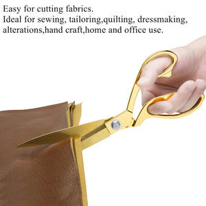 Ciseaux de tailleur professionnels pour la coupe de tissu meilleure lame incurvée nouveaux ciseaux de tailleur en acier inoxydable - Product Image 5