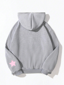 Sudaderas con Capucha Extra Grandes de Invierno con Cierre de Cremallera y Estampado Personalizado, 100% Algodón Grueso - Servicio OEM - Product Image 2