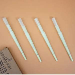 Emballage alimentaire biodégradable pré-roulé de qualité supérieure, vert clair, 98 mm, 800 cônes par boîte, personnalisable avec estampage - Product Image 4