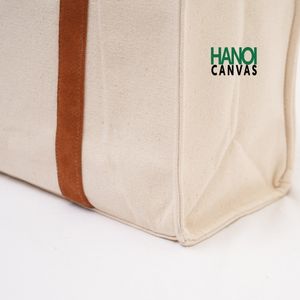 Customized Eco-Friendly Canvas Tote <b>Bag</b> Lightweight Cotton Shoulder <b>Bag</b> Custom Logo Versatile <b>Reusable</b> <b>Shopping</b> <b>Bag</b> Vietnam OEM - Product Image 6