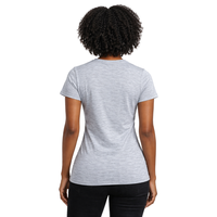 T-shirt Sororité Zeta Phi Beta Gris chiné, inspiré des fondateurs de 1920, motif grec, motif diamants estival, en coton premium écologique, classique