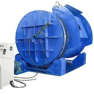 Metal Melting 5 Ton Scrap Rotary Furnace for Copper Smelting And Recycling Copper Casting Cans Rotary Furnace