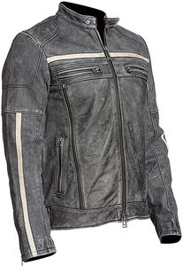 Low Price <b>Men</b> Canvas Quilted Jacket Plus Size Stand Collar Genuine Fashion Made in Pakistan - Product Image 3