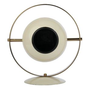 Reloj de mesa analógico de metal decorativo de latón AK con soporte en acabado multicolor para regalos y Decoración Para sala de estar - Product Image 4