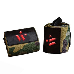 Muñequeras elásticas personalizadas para gimnasio para mujer, envolturas de entrenamiento para Fitness, levantamiento de pesas con diseño personalizado y Sie - Product Image 3