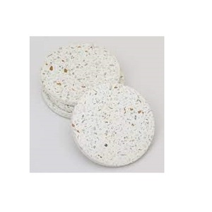 Posavasos de mármol macizo hecho a mano, alfombrilla decorativa hexagonal para bebidas y almohadillas para café y té, venta al por mayor - Product Image 3