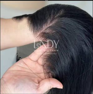 Extensions de cheveux humains vietnamiens perruques ondulées à trame unique couleur naturelle bonne qualité - Product Image 4