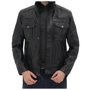 Leather Jacket Mens Fashion Designs <b>Boys</b> Classic Biker Jacket Motorcycle Pu Faux Leather Jacket <b>For</b> Mens <b>Blazer</b> jacket <b>for</b> men - Product Image 1