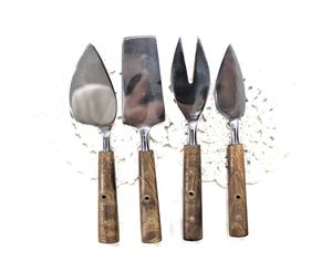 Juego de cubiertos de madera de diseño único pintado a mano para Hotel y restaurante Cubiertos de madera Cuchara Cubiertos para utensilios de cocina - Product Image 3