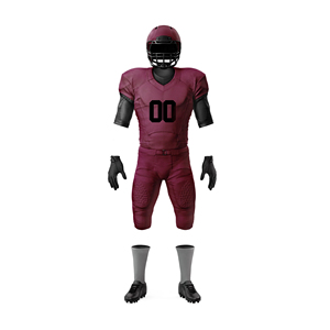 Uniformes de Fútbol Americano al por Mayor de Alta Calidad, Último Diseño, Conjuntos Transpirables con Impresión por Sublimación - Product Image 3
