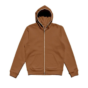 Tendance nouveau sweat à capuche uni pour hommes et polaire sweat à capuche zippé et sweat à fermeture éclair haut hommes sweats à capuche pour unisexe prêt Stock - Product Image 5