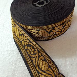 Cordones de brocado hechos a medida, cintas bordadas a máquina y cordones en varios diseños y colores para vestidos de novia - Product Image 4