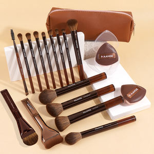 <span class=keywords><strong>MAANGE</strong></span> 15 Pièces <span class=keywords><strong>Pinceaux</strong></span> Cosmétiques Trousse de Maquillage Houppette Étiquette Privée & Personnalisable Outils de Maquillage Professionnel Ensemble de <span class=keywords><strong>Pinceaux</strong></span> de Maquillage - Product Image 6