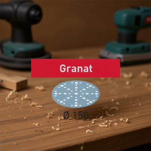 Discos de Lijado Festool Multi-Pack, Hoja Abrasiva STF D150/48 Granat - Product Image 3