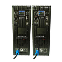 Amplificador de Altavoces 2.1, Sistema de Audio Profesional, Amplificador de Subwoofer de 900w+2000w, Procesador de Audio Dsp Integrado, Placa de Altavoces de 2 Vías de Fábrica