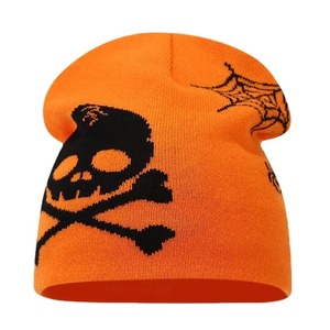 Bonnet en acrylique avec manchette pliée Bonnet en tricot unisexe chaud pour le temps froid et le bonnet de mode de rue - Product Image 1