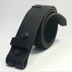 Cinturón de cuero de animal marrón clásico para la oficina de los hombres Uso diario Formal Hecho a mano Diseño elegante CRAFT ZONE EXPORT - Product Image 1