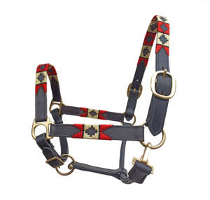 Licol en cuir réglable de haute qualité pour l'équitation en plein air, personnalisation multicolore acceptée, bride pour cheval - Product Image 4