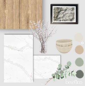 หินควอตซ์ Calacatta ขอบขัดเงา หนา 2 ซม. 3 ซม. สำหรับเคาน์เตอร์ครัว ขายส่ง ราคาพิเศษ - Product Image 3