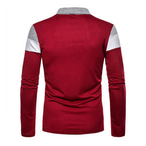 เสื้อโปโลสำหรับผู้ชายเสื้อเจอร์ซีย์สไตล์ใหม่น้ำหนักเบาไซส์ใหญ่พิเศษออกแบบได้ตามที่ต้องการคุณสมบัติการออกแบบสูง - Product Image 3