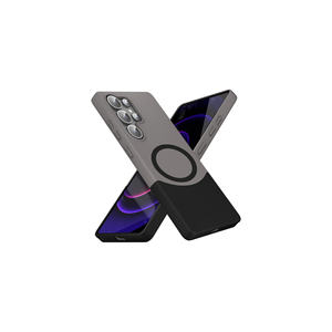 JoieCreatif Double Cover Luxury Silicone Protection for MagSafe Compatible Magnetic <b>Case</b> for Samsung for Galaxy S24 Ultra 14 - Product Image 3